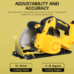 brushless cordless circular saw
