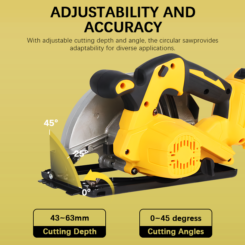 brushless cordless circular saw